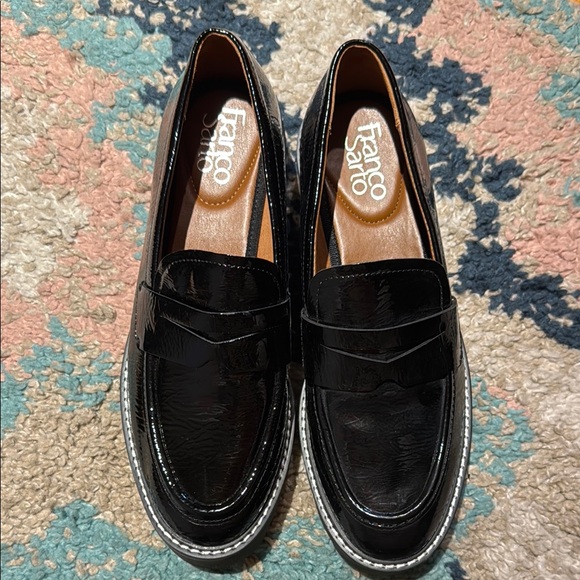 Franco Sarto Women’s Black Loafers - Picture 2 of 5